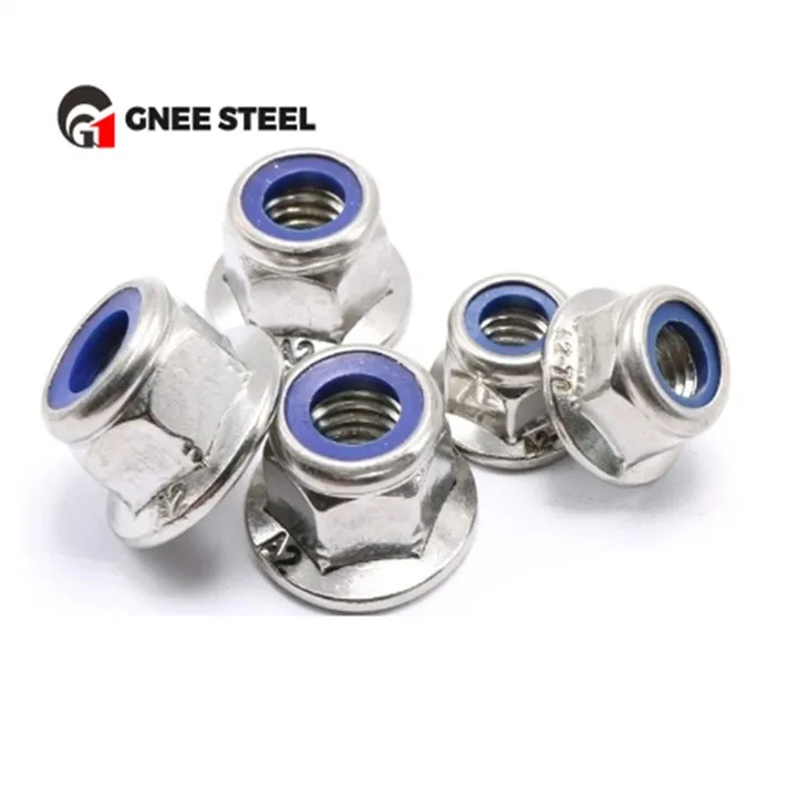 ДИН 1663 навртка са шестоугаоним прирубницом од најлона