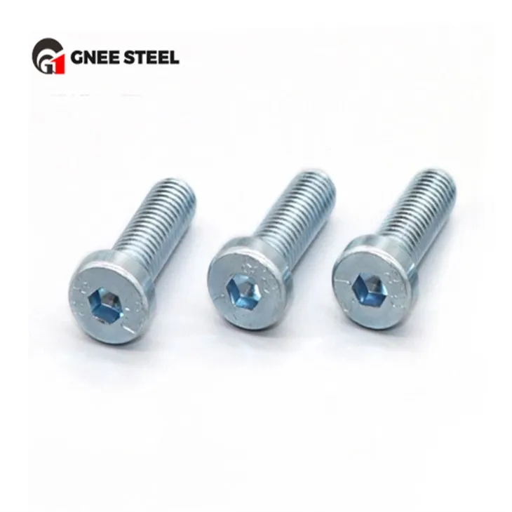 ДИН7984 Бело плави поцинковани шестоугаони вијци