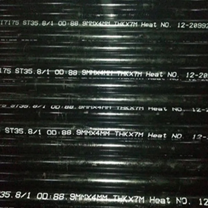 ДИН 17175 Ст35.8 Бешавне цеви од угљеничног челика