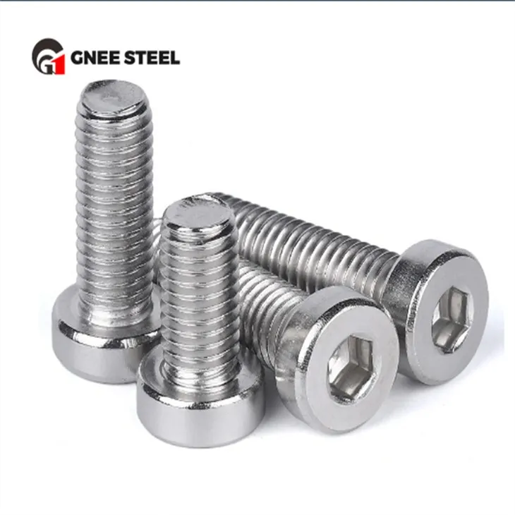 СС201 СС304 СС316 Вијци са шестоугаоним утичницом ниске главе